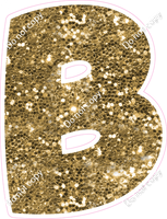 BBT 23.5" Individuals - Gold Sparkle B