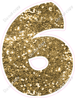 BBT 23.5" Individuals - Gold Sparkle 6