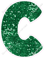 BBT 23.5" Individuals - Green Sparkle C