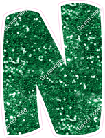 BBT 23.5" Individuals - Green Sparkle N