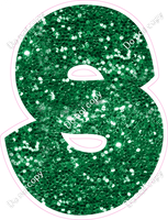 BBT 23.5" Individuals - Green Sparkle S