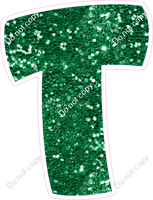 BBT 23.5" Individuals - Green Sparkle T