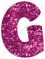 BBT 23.5" Individuals - Hot Pink Sparkle G