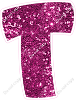 BBT 23.5" Individuals - Hot Pink Sparkle T
