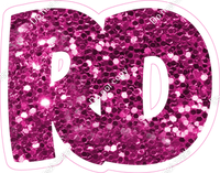 BBT 23.5" Individuals - Hot Pink Sparkle RD