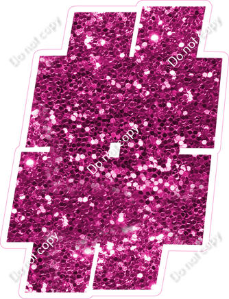 BBT 23.5" Individuals - Hot Pink Sparkle #