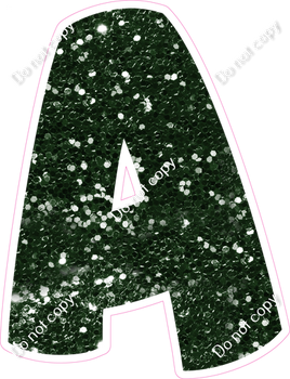 BBT 23.5" Individuals - Hunter Green Sparkle A