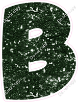 BBT 23.5" Individuals - Hunter Green Sparkle B