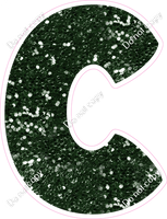 BBT 23.5" Individuals - Hunter Green Sparkle C