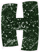 BBT 23.5" Individuals - Hunter Green Sparkle H