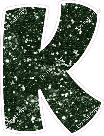 BBT 23.5" Individuals - Hunter Green Sparkle K