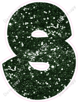 BBT 23.5" Individuals - Hunter Green Sparkle S