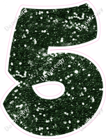 BBT 23.5" Individuals - Hunter Green Sparkle 5