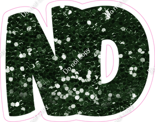 BBT 23.5" Individuals - Hunter Green Sparkle ND