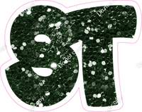 BBT 23.5" Individuals - Hunter Green Sparkle ST