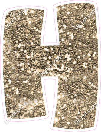 BBT 23.5" Individuals - Khaki Sparkle H