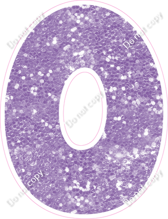 BBT 23.5" Individuals - Lavender Sparkle O