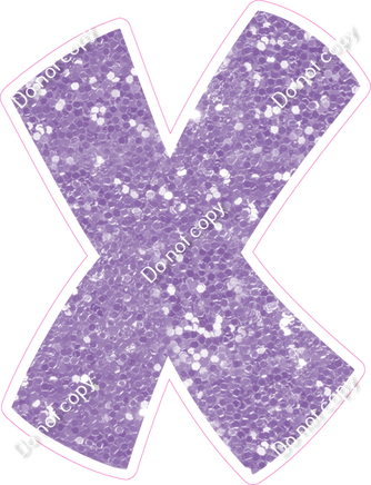 BBT 23.5" Individuals - Lavender Sparkle X