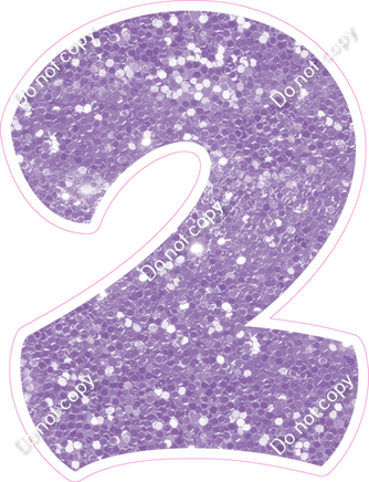 BBT 23.5" Individuals - Lavender Sparkle 2