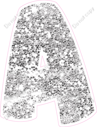 BBT 23.5" Individuals - Light Silver Sparkle A