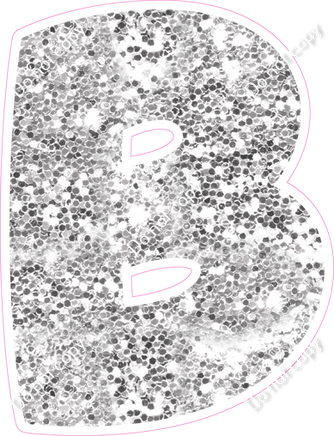 BBT 23.5" Individuals - Light Silver Sparkle B
