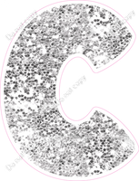 BBT 23.5" Individuals - Light Silver Sparkle C