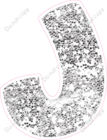 BBT 23.5" Individuals - Light Silver Sparkle J