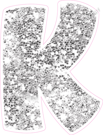 BBT 23.5" Individuals - Light Silver Sparkle K