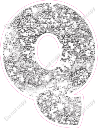 BBT 23.5" Individuals - Light Silver Sparkle Q