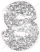 BBT 23.5" Individuals - Light Silver Sparkle S