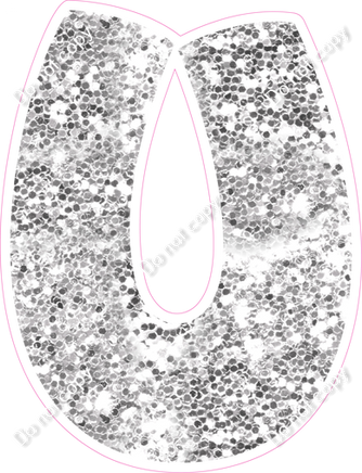 BBT 23.5" Individuals - Light Silver Sparkle U