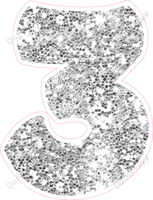 BBT 23.5" Individuals - Light Silver Sparkle 3