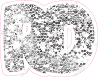 BBT 23.5" Individuals - Light Silver Sparkle RD