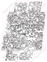 BBT 23.5" Individuals - Light Silver Sparkle #