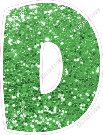 BBT 23.5" Individuals - Lime Green Sparkle D