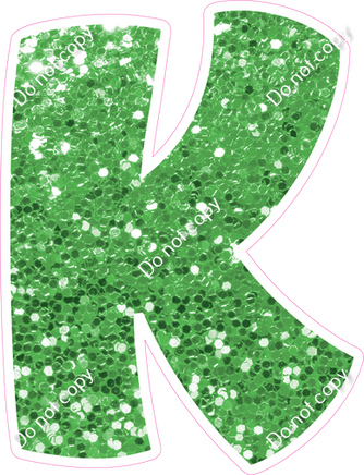 BBT 23.5" Individuals - Lime Green Sparkle K