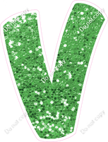 BBT 23.5" Individuals - Lime Green Sparkle V