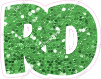 BBT 23.5" Individuals - Lime Green Sparkle RD