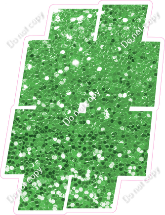 BBT 23.5" Individuals - Lime Green Sparkle #