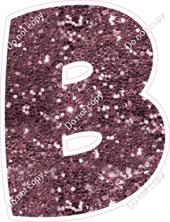 BBT 23.5" Individuals - Mauve Sparkle B