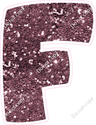 BBT 23.5" Individuals - Mauve Sparkle F