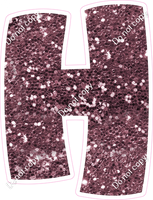 BBT 23.5" Individuals - Mauve Sparkle H