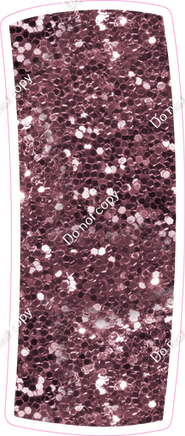 BBT 23.5" Individuals - Mauve Sparkle I