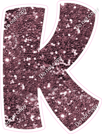 BBT 23.5" Individuals - Mauve Sparkle K