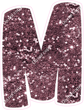 BBT 23.5" Individuals - Mauve Sparkle M