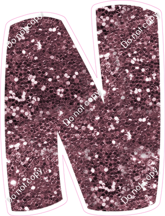 BBT 23.5" Individuals - Mauve Sparkle N