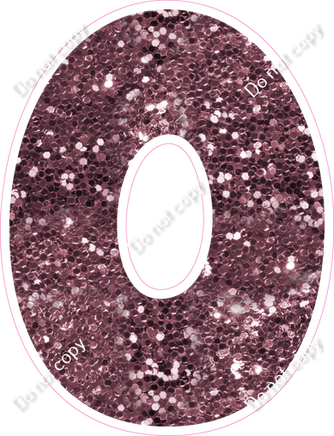 BBT 23.5" Individuals - Mauve Sparkle O