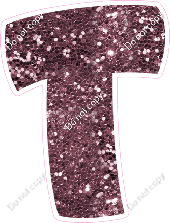 BBT 23.5" Individuals - Mauve Sparkle T