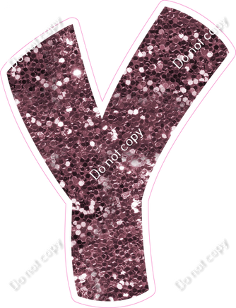 BBT 23.5" Individuals - Mauve Sparkle Y