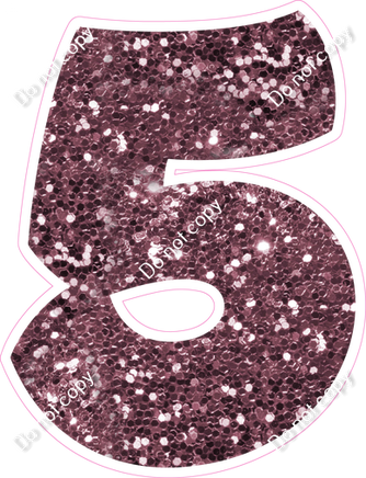 BBT 23.5" Individuals - Mauve Sparkle 5